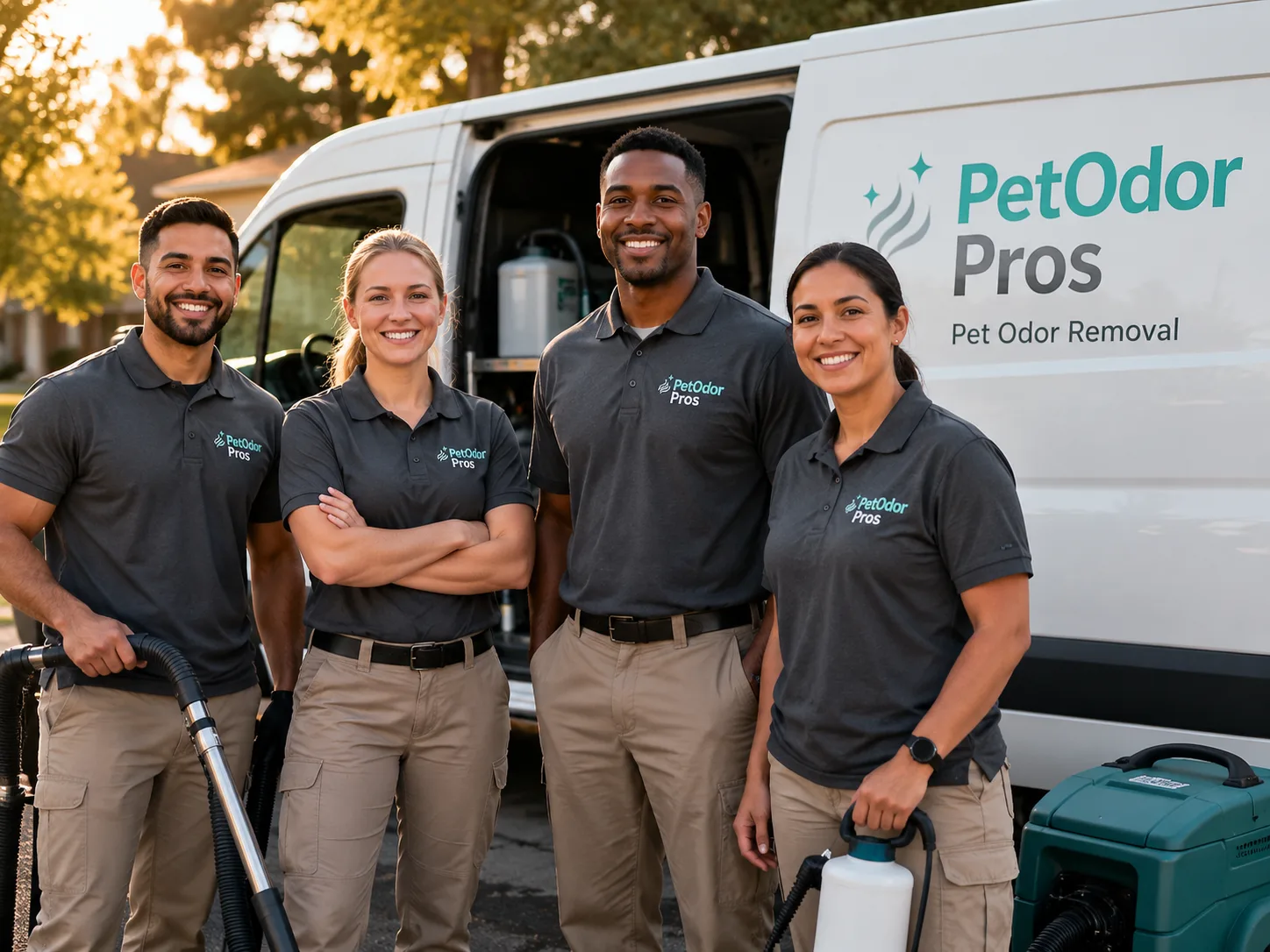 Pet Odor Removal team serving Houston, MS
